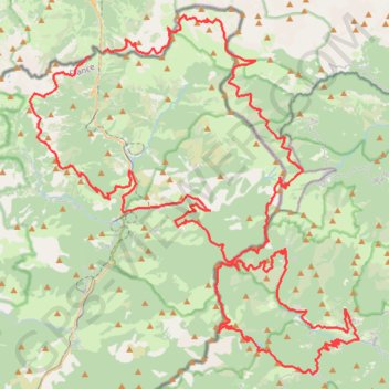Itinéraire Haute route du sel, distance, dénivelé, altitude, carte, profil, trace GPS