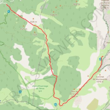 Itinéraire Saint-Agnan-en-Vercors Marche à pied, distance, dénivelé, altitude, carte, profil, trace GPS