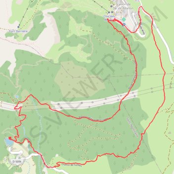 Itinéraire Lac Saint Apolinaire - Réallon, distance, dénivelé, altitude, carte, profil, trace GPS