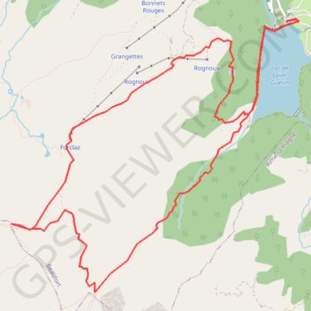 Itinéraire Grand Mont, distance, dénivelé, altitude, carte, profil, trace GPS