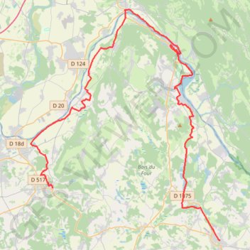 Itinéraire Bugey2024-1-67km-IBP150-hiking, distance, dénivelé, altitude, carte, profil, trace GPS