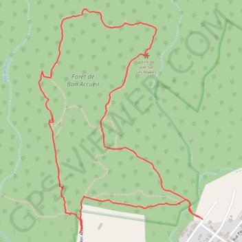 Itinéraire La découverte au MAKES, distance, dénivelé, altitude, carte, profil, trace GPS