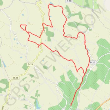 Itinéraire Randonnée des Chapelles, distance, dénivelé, altitude, carte, profil, trace GPS