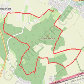 Itinéraire Traces enregistrées avec OSMTracker pour Android™, distance, dénivelé, altitude, carte, profil, trace GPS