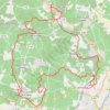 Itinéraire St Sulpice vers St Laurent de Cognac 35 kms, distance, dénivelé, altitude, carte, profil, trace GPS