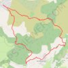 Itinéraire Pradons - Les Bouchets - Serre Juillet., distance, dénivelé, altitude, carte, profil, trace GPS