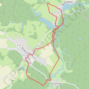 Itinéraire La voie du Tacot - Athesans-Étroitefontaine, distance, dénivelé, altitude, carte, profil, trace GPS