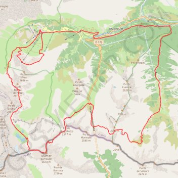 Itinéraire GRP 2024 TDG (44.9 km), distance, dénivelé, altitude, carte, profil, trace GPS