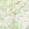 Itinéraire Montlauzun - Saint-Martin - Chemin de Compostelle, distance, dénivelé, altitude, carte, profil, trace GPS