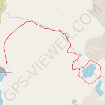 Itinéraire Étangs du Picot, distance, dénivelé, altitude, carte, profil, trace GPS