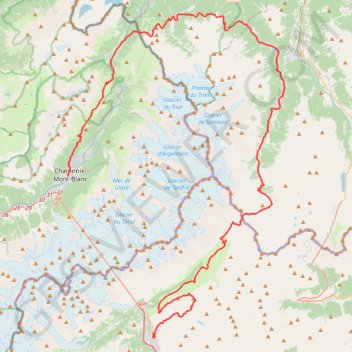 Itinéraire CCC 2020, distance, dénivelé, altitude, carte, profil, trace GPS