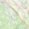 Itinéraire De Pau à Lourdes par les chemins, distance, dénivelé, altitude, carte, profil, trace GPS