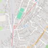Itinéraire INTERMARCHE, distance, dénivelé, altitude, carte, profil, trace GPS