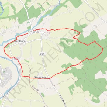 Itinéraire track, distance, dénivelé, altitude, carte, profil, trace GPS