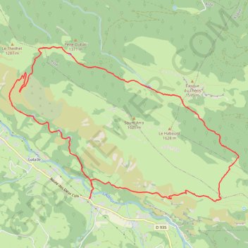 Itinéraire Mon parcours, distance, dénivelé, altitude, carte, profil, trace GPS