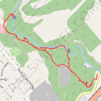 Itinéraire Sault à la Puce, distance, dénivelé, altitude, carte, profil, trace GPS