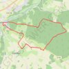 Itinéraire Circuit du Prieuré - Broglie, distance, dénivelé, altitude, carte, profil, trace GPS
