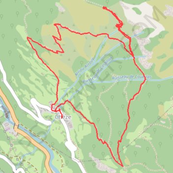 Itinéraire La Serre de Pans en circuit, distance, dénivelé, altitude, carte, profil, trace GPS