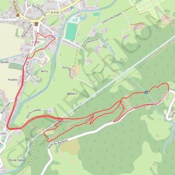 Itinéraire Mini Tuque 2023 Bis, distance, dénivelé, altitude, carte, profil, trace GPS