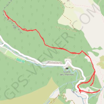 Itinéraire Digne les Bains - Le Château de la Reine Jeanne, distance, dénivelé, altitude, carte, profil, trace GPS
