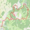 Itinéraire Chamberet, Combe d'Enval, distance, dénivelé, altitude, carte, profil, trace GPS