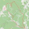 Itinéraire Les hameaux - Pont d'Hérault, distance, dénivelé, altitude, carte, profil, trace GPS