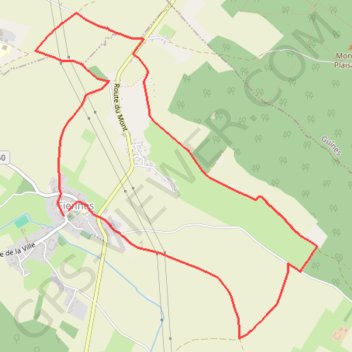 Itinéraire Le sentier du Tilleul, distance, dénivelé, altitude, carte, profil, trace GPS