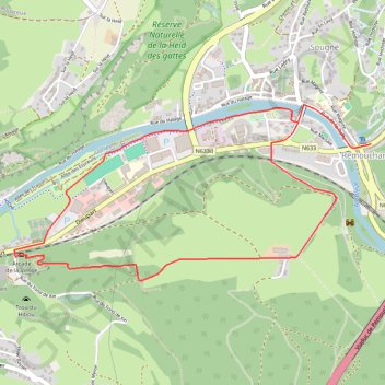 Itinéraire AywailleP15HenumontVieuxJardin-1, distance, dénivelé, altitude, carte, profil, trace GPS