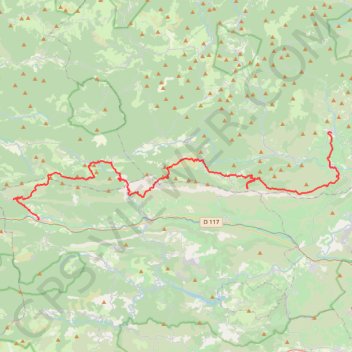 Itinéraire Traversée des Chateaux Cathares : Tuchan - Caudiès de Fenouillèdes, distance, dénivelé, altitude, carte, profil, trace GPS