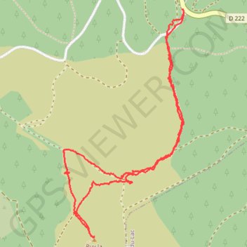 Itinéraire Le Chemin des Poètes, distance, dénivelé, altitude, carte, profil, trace GPS
