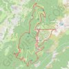 Itinéraire Casserousse avec descente VTT, distance, dénivelé, altitude, carte, profil, trace GPS