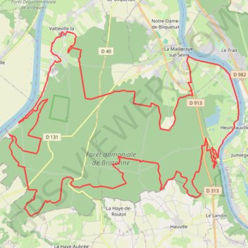 Itinéraire TRK000, distance, dénivelé, altitude, carte, profil, trace GPS