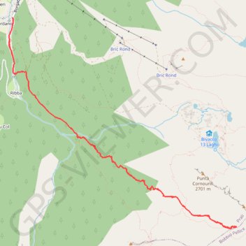Itinéraire Col Rousset, distance, dénivelé, altitude, carte, profil, trace GPS