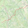 Itinéraire GR65 Via Podiensis Du Puy-en-Velay (Haute-Loire) à Nasbinals (Lozère) (2020), distance, dénivelé, altitude, carte, profil, trace GPS