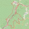 Itinéraire Les Esterets - Barrage de Malpasset par le lac du Lavellan, distance, dénivelé, altitude, carte, profil, trace GPS