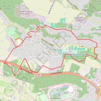 Itinéraire course des célestins 2022, distance, dénivelé, altitude, carte, profil, trace GPS