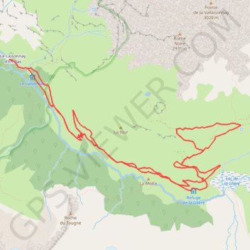 Itinéraire Le Laisonnay, distance, dénivelé, altitude, carte, profil, trace GPS
