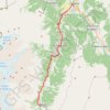 Itinéraire La Fouly - Orsières, distance, dénivelé, altitude, carte, profil, trace GPS