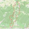 Itinéraire GRP Bourgueil par Gizeux, distance, dénivelé, altitude, carte, profil, trace GPS