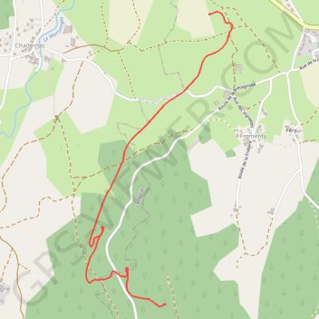Itinéraire Track 001, distance, dénivelé, altitude, carte, profil, trace GPS