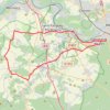 Itinéraire ESD 002, distance, dénivelé, altitude, carte, profil, trace GPS