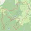 Itinéraire Autour de la Sombre - Laval-sur-Luzège - Pays d'Égletons, distance, dénivelé, altitude, carte, profil, trace GPS