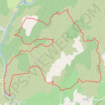 Itinéraire Puechabon - Bergerie Neuve - Belvédère du Berger - Pont du Diable - Grotte - Saint Sylvestre, distance, dénivelé, altitude, carte, profil, trace GPS