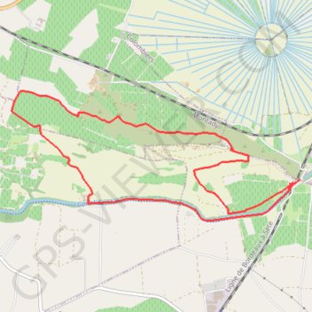 Itinéraire Mon parcours, distance, dénivelé, altitude, carte, profil, trace GPS