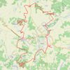 Itinéraire 2022-03-24 17:44:09, distance, dénivelé, altitude, carte, profil, trace GPS