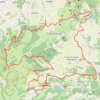 Itinéraire La ronde des lacs - Aydat, distance, dénivelé, altitude, carte, profil, trace GPS