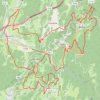 Itinéraire VTT_SDE-2022_50km, distance, dénivelé, altitude, carte, profil, trace GPS