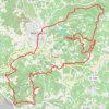 Itinéraire Rando sur Mormoiron, distance, dénivelé, altitude, carte, profil, trace GPS