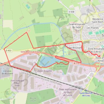 Itinéraire Sortie Reconnaissance fête de la nature jeunes, distance, dénivelé, altitude, carte, profil, trace GPS