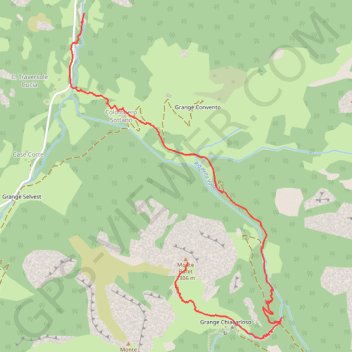 Itinéraire Monte Baret, distance, dénivelé, altitude, carte, profil, trace GPS